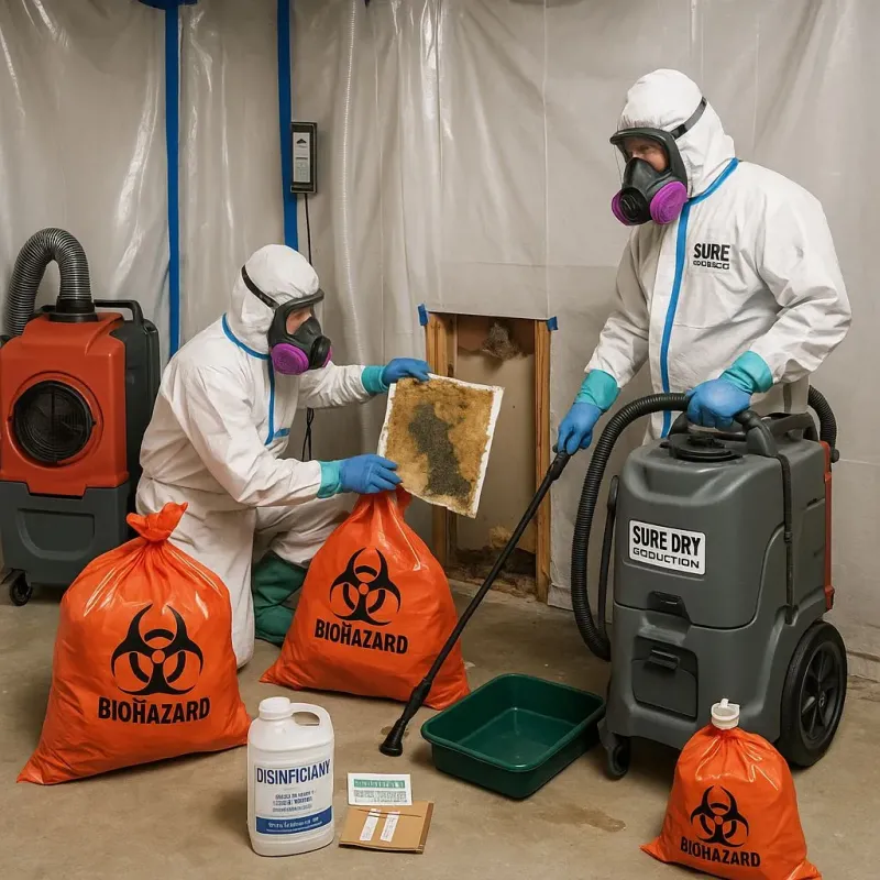 Contaminated Water Handling Protocols process in DeWitt, MI