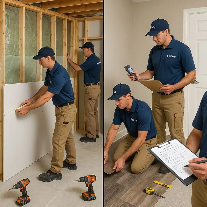 Repairs and Reconstruction process in DeWitt, MI